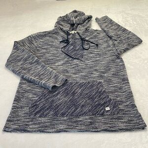 DEPART WEST UNISEX PULLOVER HOODIE V- NECK. SIZE XL